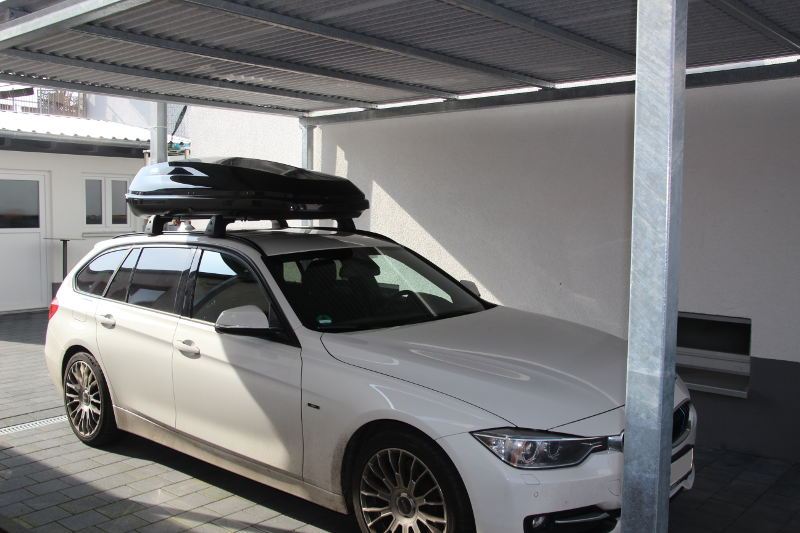 Dachbox auf einem BMW 3er Touring, z.B. in Schifferstadt mieten
