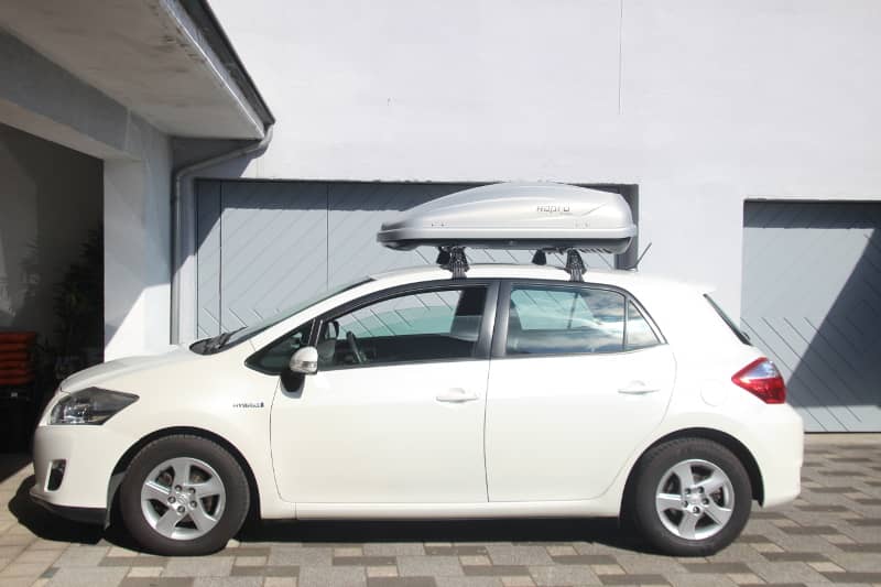 Schifferstadt: Dachbox 370 Liter auf einem Toyota Auris